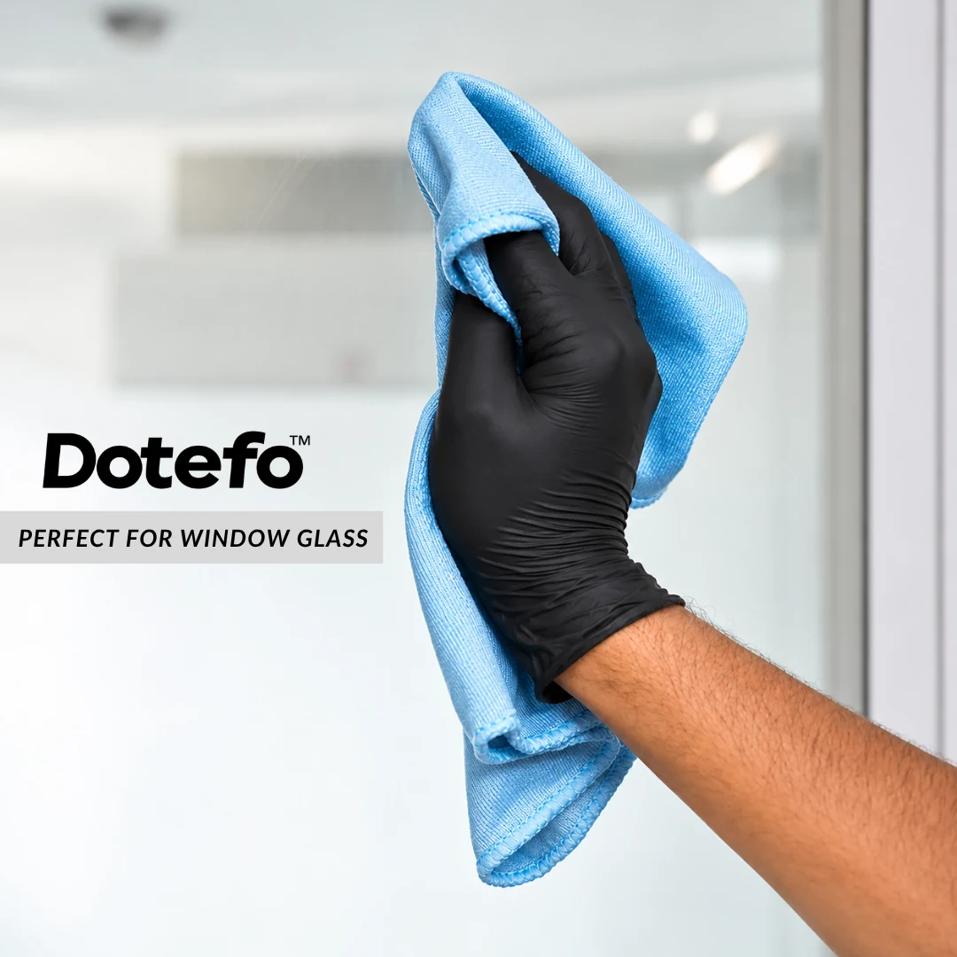 Dotefo Microfiber Glass Towel — Pack of 3 photo 4
