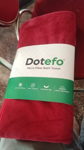 Premium Microfiber Bath Towel 400 GSM | XXL Size | Ultra Soft & Super Absorbent photo review