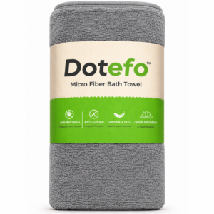 Premium Microfiber Bath Towel 400 GSM | XXL Size | Ultra Soft & Super Absorbent
